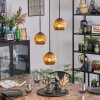 Ripoll Hanglamp, Kogellampje, Cluster hanglamp Goud, 3-lichts