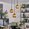 Ripoll Hanglamp, Kogellampje, Cluster hanglamp Goud, 3-lichts