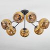 Ripoll Plafondlamp, Kogellampje Goud, 7-lichts