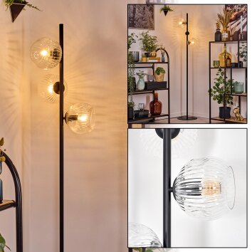 Ripoll Staande lamp Duidelijk, 3-lichts