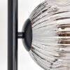 Ripoll Staande lamp Chroom, Duidelijk, Rookkleurig, 3-lichts