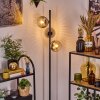 Ripoll Staande lamp Chroom, Duidelijk, Rookkleurig, 3-lichts