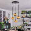 Koyoto Hanglamp, Kogellampje, Cluster hanglamp Goud, 4-lichts