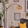 Ripoll Staande lamp, Booglampen Zwart, 1-licht