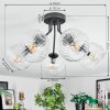 Ripoll Plafondlamp, Kogellampje Duidelijk, 5-lichts