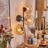 Koyoto Kogellampje, Wandlamp Amber, Duidelijk, 3-lichts