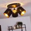 Alsen Plafondlamp Zwart, 3-lichts