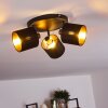 Alsen Plafondlamp Zwart, 3-lichts