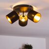 Alsen Plafondlamp Zwart, 3-lichts