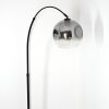 Ripoll Staande lamp, Booglampen Zwart, 1-licht