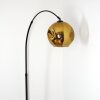 Ripoll Staande lamp, Booglampen Zwart, 1-licht