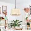 Sabadim Hanglamp, Hanglamp Beige, Natuurlijke kleuren, 1-licht