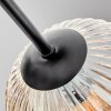 Ripoll Plafondlamp, Kogellampje Amber, Duidelijk, Rookkleurig, 5-lichts
