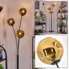 Ripoll Kogellampje, Staande lamp Goud, 3-lichts