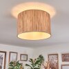 Bongal Plafondlamp Beige, Natuurlijke kleuren, 1-licht