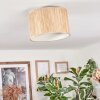 Bongal Plafondlamp Beige, Natuurlijke kleuren, 1-licht