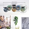 Koyoto Plafondlamp, Kogellampje Blauw, Goud, Groen, 5-lichts