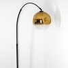 Ripoll Staande lamp, Booglampen Zwart, 1-licht