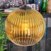 Koyoto Hanglamp, Kogellampje, Cluster hanglamp 30 cm Goud, Duidelijk, 3-lichts