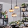 Koyoto Hanglamp, Kogellampje, Cluster hanglamp 30 cm Amber, Duidelijk, 3-lichts