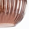 Koyoto Hanglamp, Kogellampje, Cluster hanglamp 30 cm Koperkleurig, 3-lichts