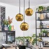 Ripoll Hanglamp, Kogellampje, Cluster hanglamp Goud, 3-lichts