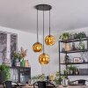 Ripoll Hanglamp, Kogellampje, Cluster hanglamp Goud, 3-lichts