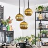 Koyoto Hanglamp, Kogellampje, Cluster hanglamp 30 cm Goud, 3-lichts
