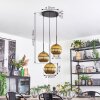 Koyoto Hanglamp, Kogellampje, Cluster hanglamp 30 cm Goud, 3-lichts