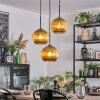 Koyoto Hanglamp, Kogellampje, Cluster hanglamp 30 cm Goud, 3-lichts