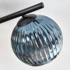 Koyoto Plafondlamp, Kogellampje Blauw, Goud, Groen, 4-lichts