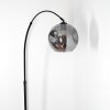 Ripoll Staande lamp, Booglampen Zwart, 1-licht
