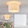 Bassagoda Plafondlamp Wit, 1-licht