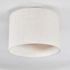 Bassagoda Plafondlamp Beige, Wit, 1-licht
