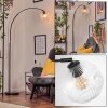Ripoll Staande lamp, Booglampen Zwart, 1-licht