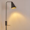 Terwispel Staande lamp Antraciet, Grijs, Zwart, 1-licht