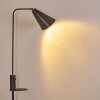 Terwispel Staande lamp Antraciet, Grijs, Zwart, 1-licht