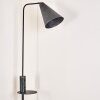 Terwispel Staande lamp Antraciet, Grijs, Zwart, 1-licht