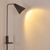 Terwispel Staande lamp Antraciet, Grijs, Zwart, 1-licht