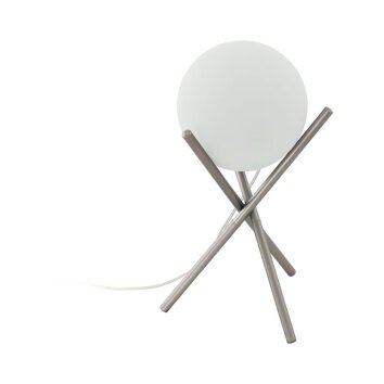 Eglo verlichting CASTELLATO Tafellamp Nikkel mat, 1-licht