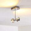 Florenz Plafondlamp LED Chroom, 2-lichts