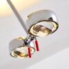 Florenz Plafondlamp LED Chroom, 2-lichts