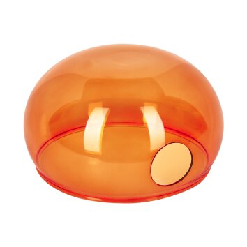 Glazen lampenkap  Nikkala Reserve glas, reserveonderdeel Oranje