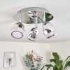 Morges Plafondlamp LED Chroom, 3-lichts