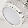 Morges Plafondlamp LED Chroom, 3-lichts
