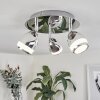 Morges Plafondlamp LED Chroom, 3-lichts