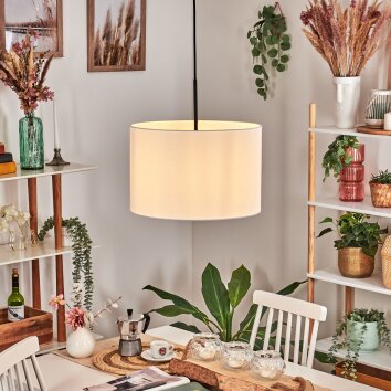 Soungou Hanglamp, Hanglamp Wit, 1-licht