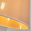 Bassagoda Hanglamp, Hanglamp Beige, Wit, 1-licht