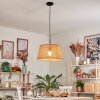 Barcos Hanglamp, Hanglamp Bruin, Natuurlijke kleuren, 1-licht