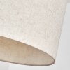 Bassagoda Hanglamp, Hanglamp Beige, Wit, 1-licht